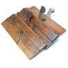 3x Wooden Hollow and Round Planes (Beech)