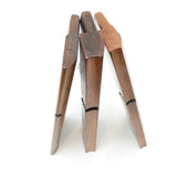 3x Wooden Hollow and Round Planes (Beech)