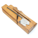 Old I Sym Wooden Quirk Ogee Plane