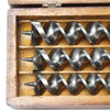 SOLD - 3-Tier Wooden Boxed Russell Jennings Drill Bits Set (Beech)