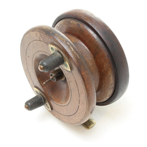 Old Wooden Fishing Reel