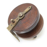 Old Wooden Fishing Reel