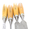 SOLD - 4x Old Marples Chisels (Ash)