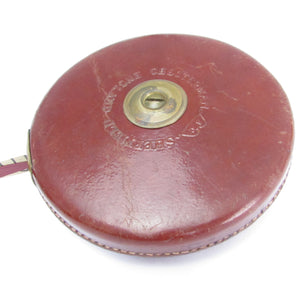 SOLD - Chesterman Leather Tape Measure - 66ft