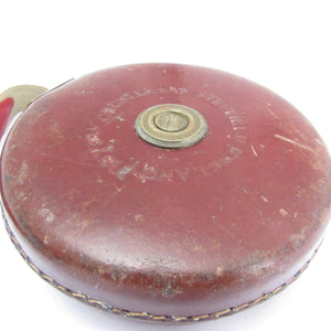 Chesterman 'Treble' Leather Tape Measure No. 1535 - 50ft