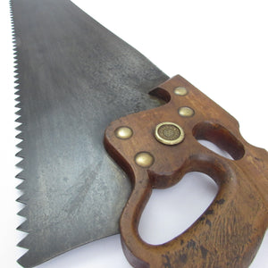 SOLD - Disston Philadelphia Hand Saw – 28”- 3 1/2tpi (Apple)