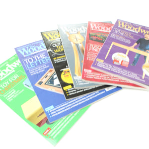 6x The Woodworker Magazines