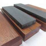 2x Boxed Oilstone Sharpening Stones (Mahogany)