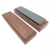 SOLD - Boxed Oilstone Sharpening Stone (Mahogany)