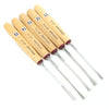 SOLD - 5x Pfeil Fishtail Wood Carving Tools (Ash)