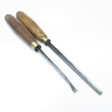 2x Addis Wood Carving Tools - 1/4"