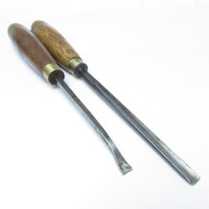 2x Addis Wood Carving Tools - 1/4"