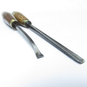 2x Addis Wood Carving Tools - 1/4"