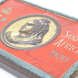 SOLD - Old Queen Victoria 1900 Boer War Chocolate Gift Tin