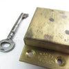 Brass Lock - 2 Lever - 51mm x 28mm