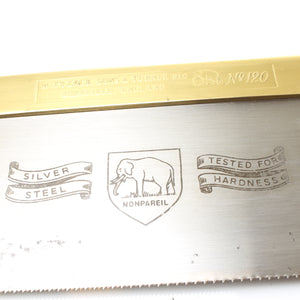 SOLD - Tyzack Brass Back Tenon Saw No. 120 - 15tpi - 12" (Beech)