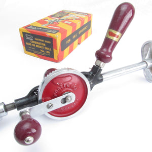 SOLD - Footprint Hand Drill No. 150