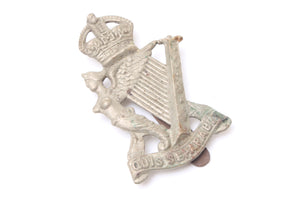 Quis Separabit Irish Rifles Cap Badge