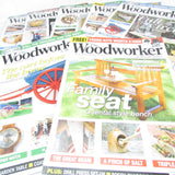 7x 'The Woodworker & Woodturner' Magazines