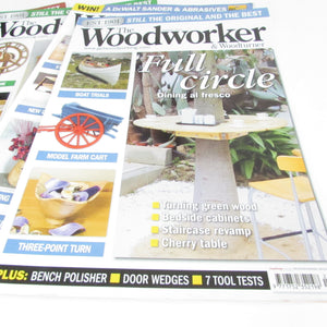 7x 'The Woodworker & Woodturner' Magazines