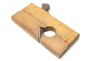 Small Rebate Round Plane (Beech)