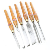 SOLD - 6x Stormont Woodturning Tools (Beech)