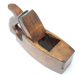 Old Handled Wooden Smoothing Plane (Beech)