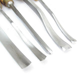 SOLD - 5x Ashley Iles Wood Carving Tools Set (Beech)