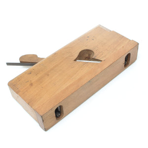 Old Wooden Moving Rebate Plane (Beech)