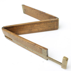 SOLD - Old Folding Slide Rule (Boxwood)