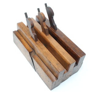 5x Routledge Hollow and Round Planes (Beech)