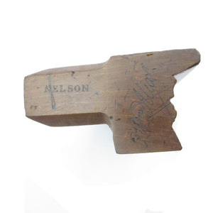 Nelson Twin Iron Complex Wooden Moulding Plane - OldTools.co.uk