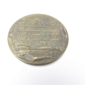 Old Birmingham University Coin c.1909