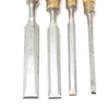 4x Old Marples Bevel Edge Chisels Set (Boxwood)