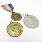 3x King George VI / Queen Elizabeth Medal / Badges