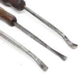 SOLD - 3x Addis Carving Tools (Elm)