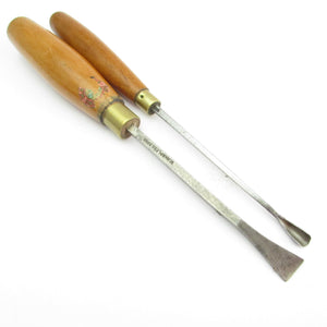 2x Wm. Marples Carving Tools (Beech)