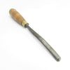 H Taylor Carving Tool - Curved - Medium Gouge - 9.5mm (Beech)