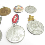 Collection Of King George, Edward, Mary Medal / Badges