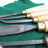 SOLD - 5x Addis Woodcarving Tools Set (Ash)