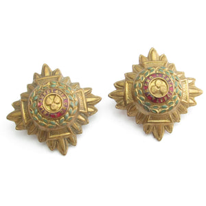 Old Military Badges (Pair)