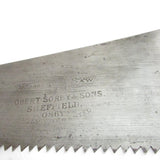 Robert Sorby Hand Saw No. 086Y – 28”- 4tpi (Beech)