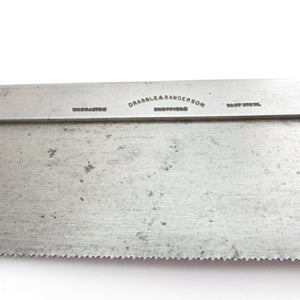 SOLD - Drabble & Sanderson Dovetail Saw - 8" - 18tpi (Beech)