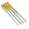 SOLD - 4x Marples Bevel Edge Chisels (Boxwood)