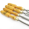 SOLD - 4x Marples Bevel Edge Chisels (Boxwood)