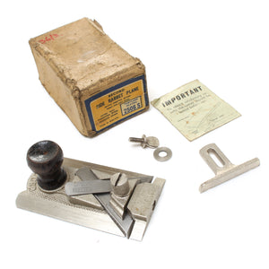 SOLD - Record Side Rabbet Plane No. 2506-S (Beech)