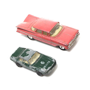 2x Old Collectable Corgi Cars