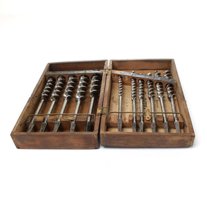 SOLD - Jennings Drill Bits Set +1 Misc (Beech)