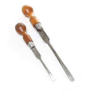 2x William Marples Screwdrivers (Boxwood, Beech)