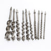 10x Old Drill Bits Set